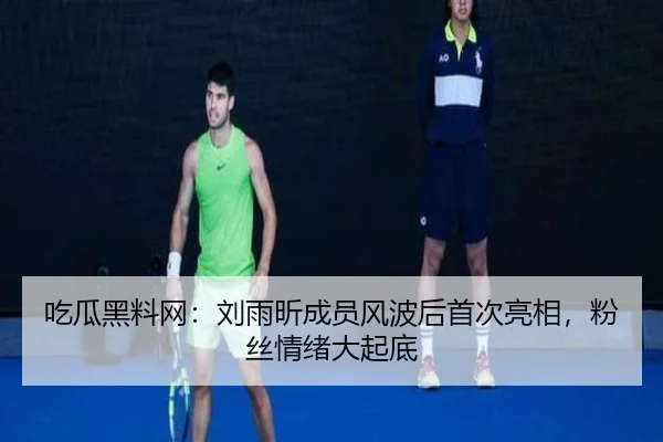 吃瓜黑料网：刘雨昕成员风波后首次亮相，粉丝情绪大起底